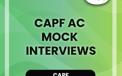 CAPF AC Mock Interviews