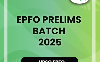 EPFO Prelims Batch 2025