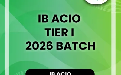 IB ACIO TIER 1 & 2 BATCH 2026 BY VYASA IAS