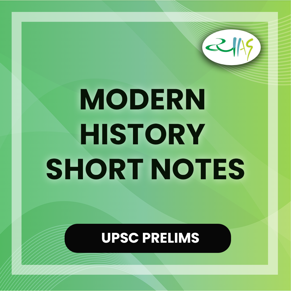 Modern History Short Notes