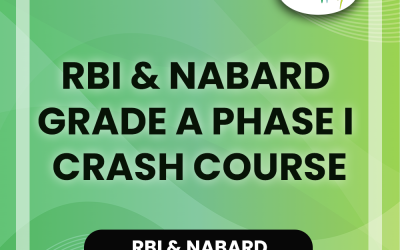 RBI & NABARD GRADE A PHASE I CRASH COURSE