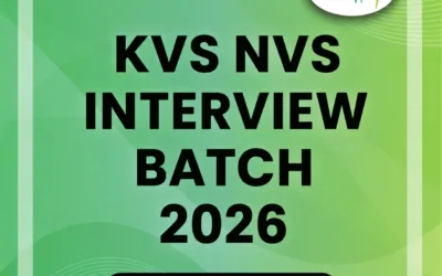 FREE KVS NVS INTERVIEW CLASSES (PRT/PGT/TGT)