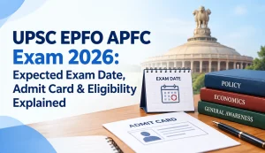 UPSC EPFO APFC Exam 2026: Exam Date, Syllabus, Eligibility & Pattern