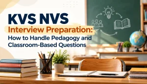 KVS NVS Interview Preparation: How to Handle Pedagogy and Classroom-Based Questions