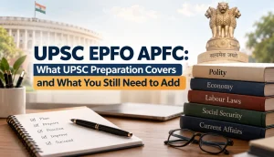 UPSC EPFO APFC: What UPSC Preparation Covers and What You Still Need to Add