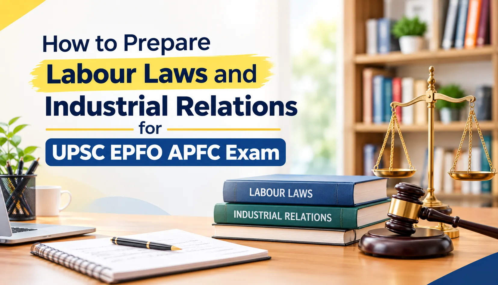 How to Prepare Labour Laws and Industrial Relations for UPSC EPFO APFC Exam