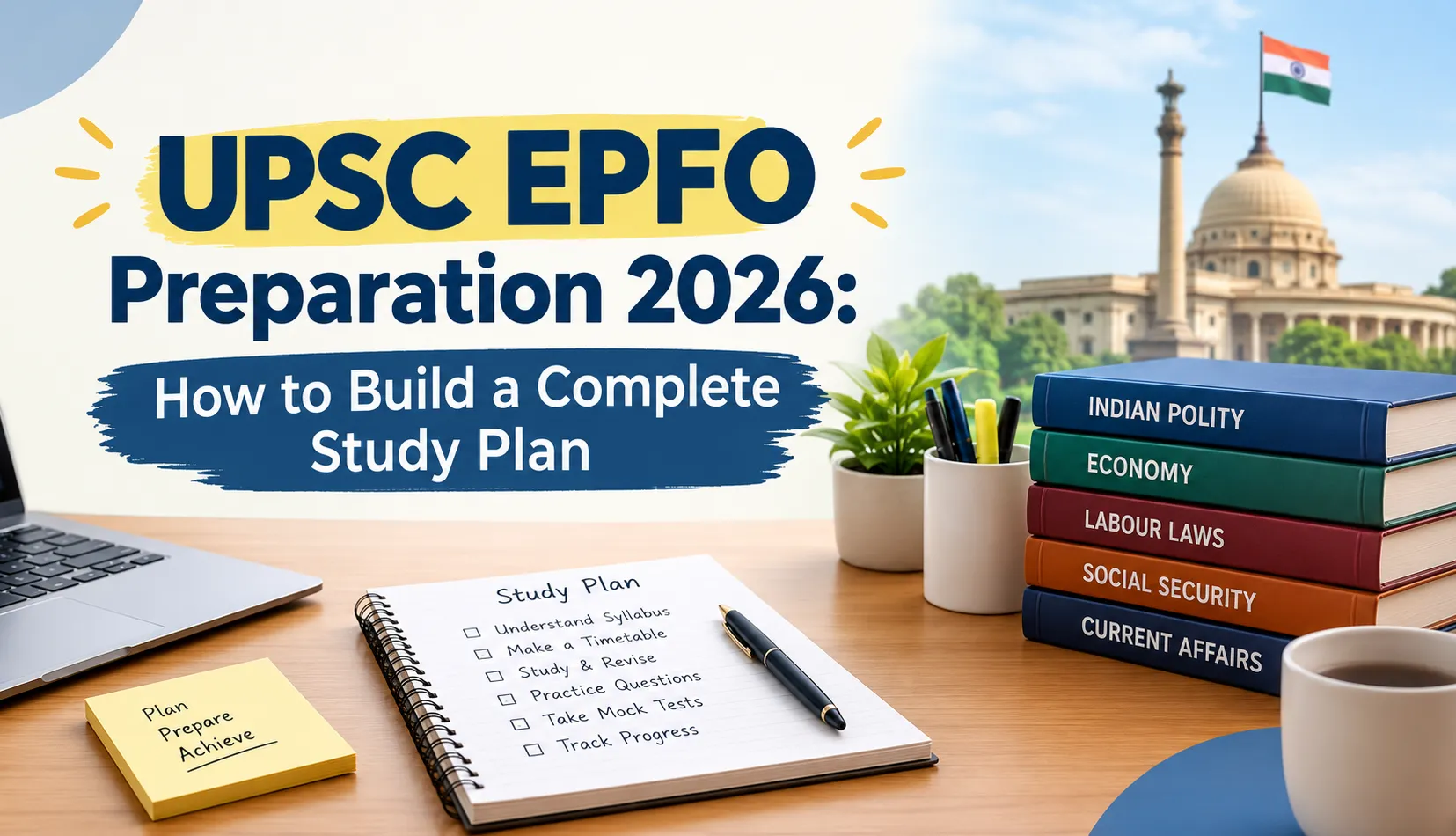UPSC EPFO Preparation 2026: How to Build a Complete Study Plan