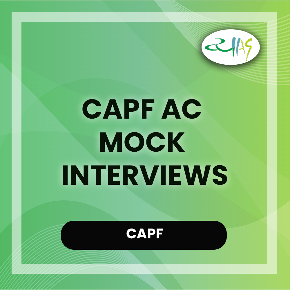 CAPF AC Interview Guidance Programme 2025-26