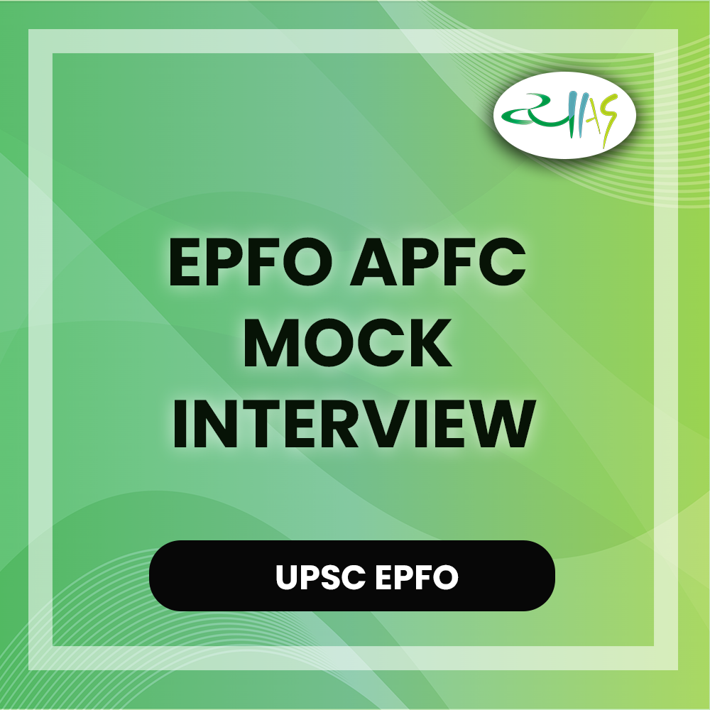 EPFO APFC Mock Interview Program | Vyasa IAS