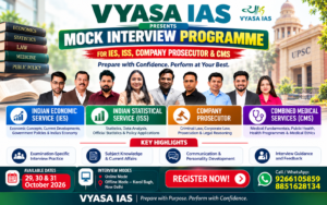 Mock Interview Programme for IES, ISS, Company Prosecutor & CMS