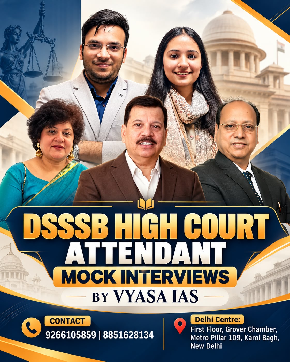 DSSSB HIGH COURT ATTENDANT MOCK INTERVIEWS