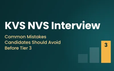 KVS NVS Interview: Common Mistakes Candidates Should Avoid Before Tier 3