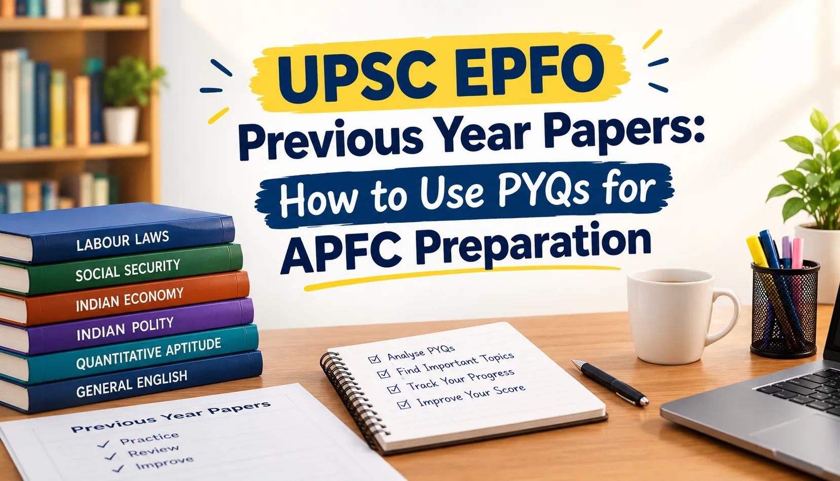 UPSC EPFO Previous Year Papers: How to Use PYQs for APFC Preparation